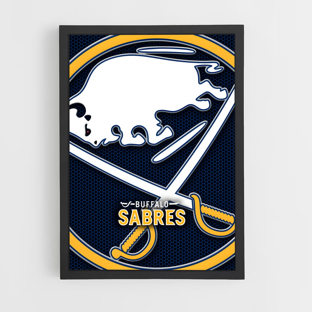 Poster Buffalo sabres – affiche Hockey sur glace (vue 2)